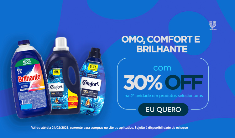 Unilever - Omo, Comfort e Brilhante 12/10